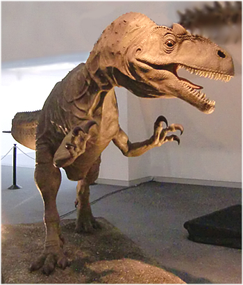 アロサウルス ジュラ紀最強の恐竜 わりと薄い